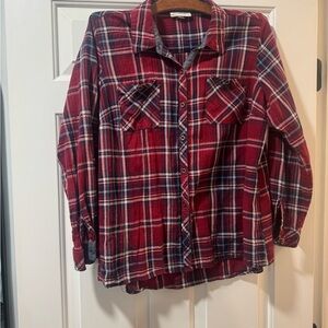 Westport Red Plaid Button-Up Shirt